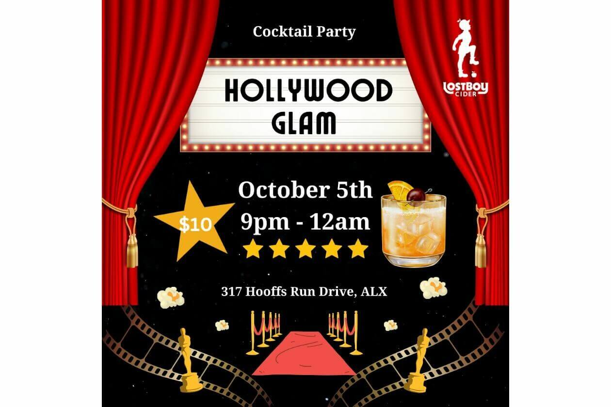 Hollywood Glam Cocktail Party