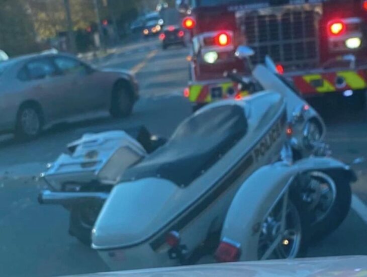 U.S. Capitol Police officer injured in motorcycle crash Monday morning ...