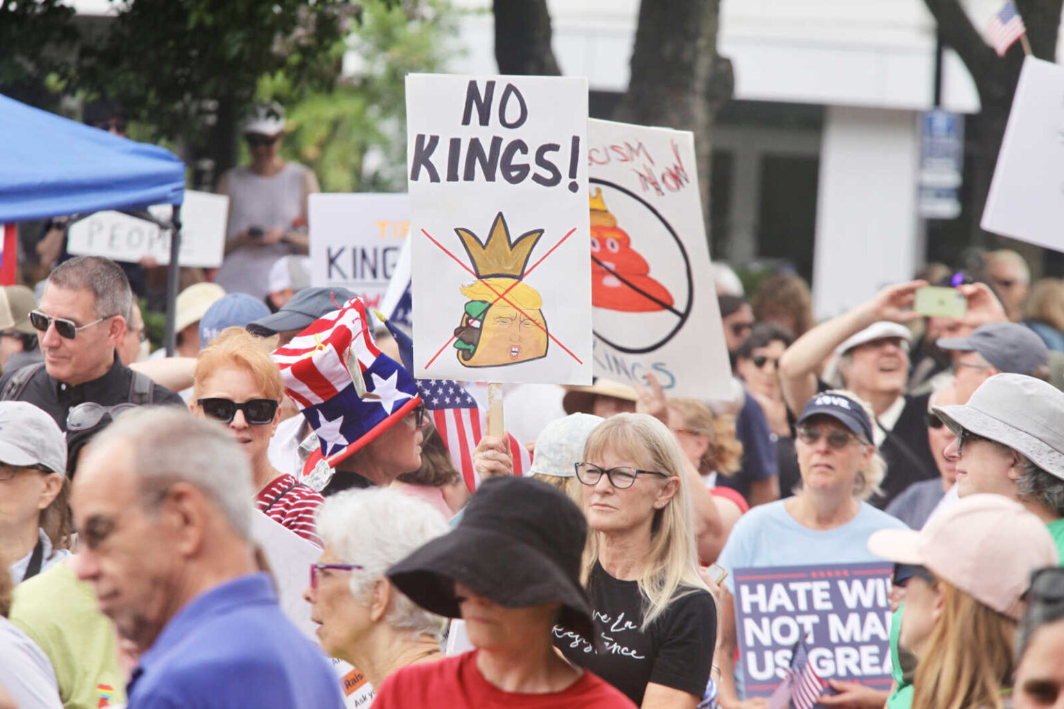 PHOTOS: Thousands attend No Kings Rally in Old Town, Alexandria | ALXnow