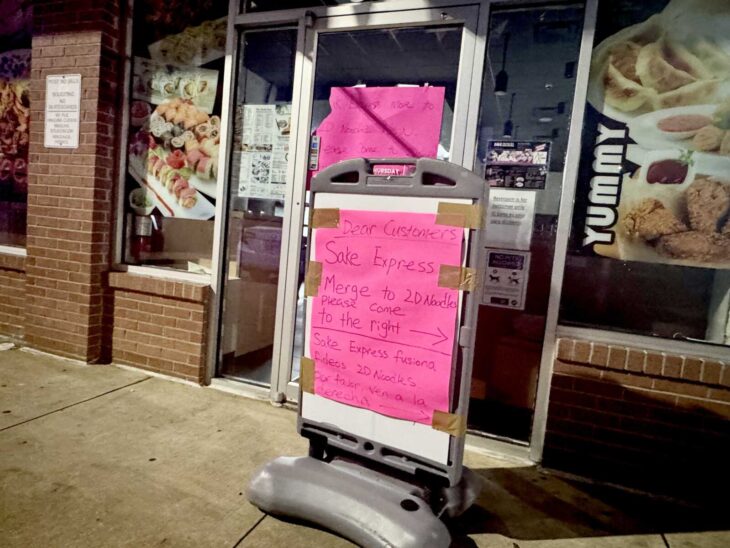 Japanese restaurant closes in Arlandria, merging with nearby