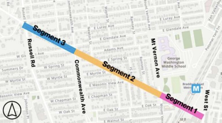 Appeal of Traffic and Parking Board’s Braddock Road redesign ...
