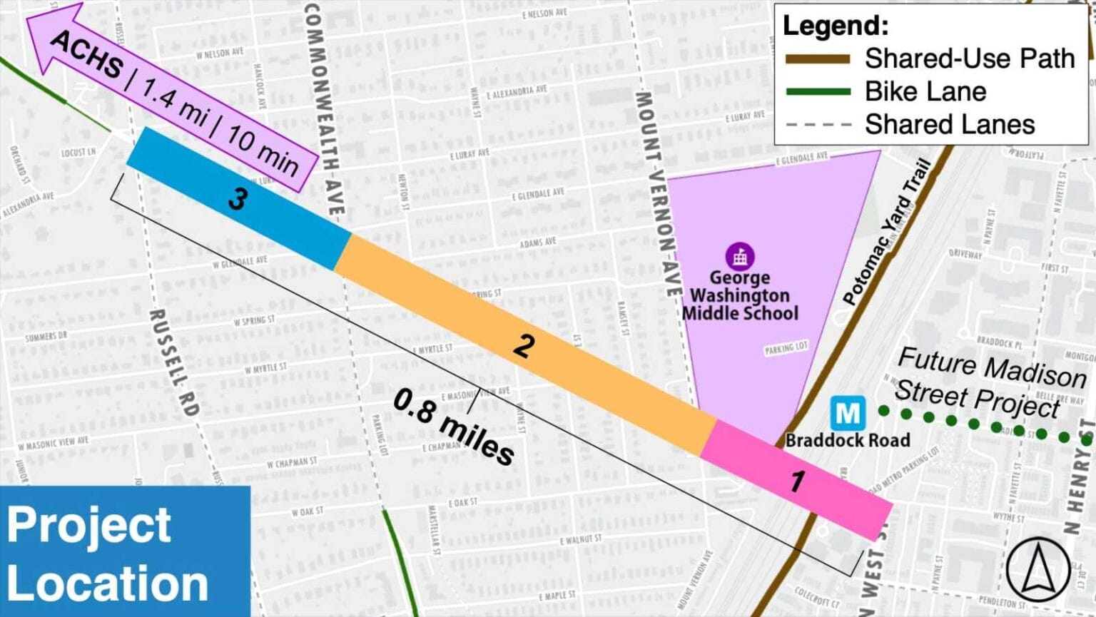 Divided City Council upholds Braddock Road redesign after 11-hour ...