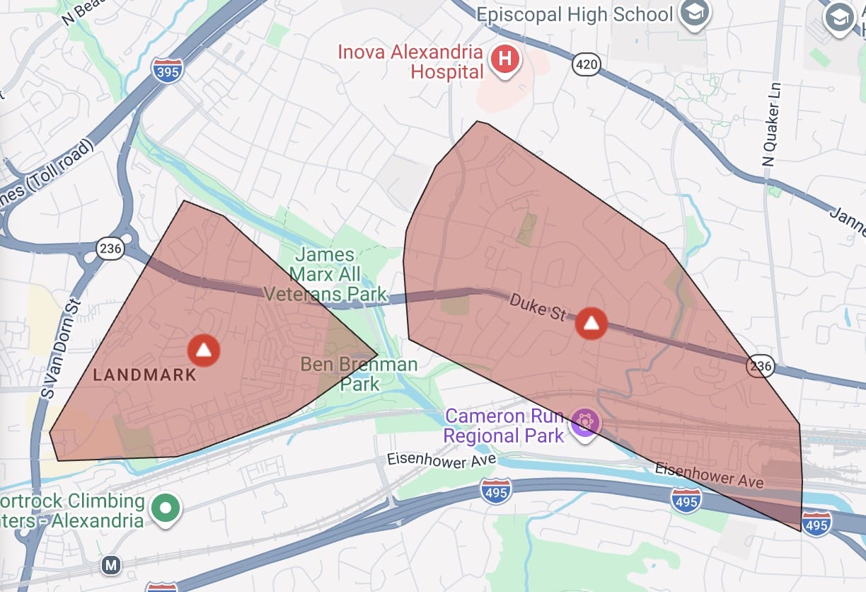 NOW: Over 7,800 without power in Alexandria after severe storms