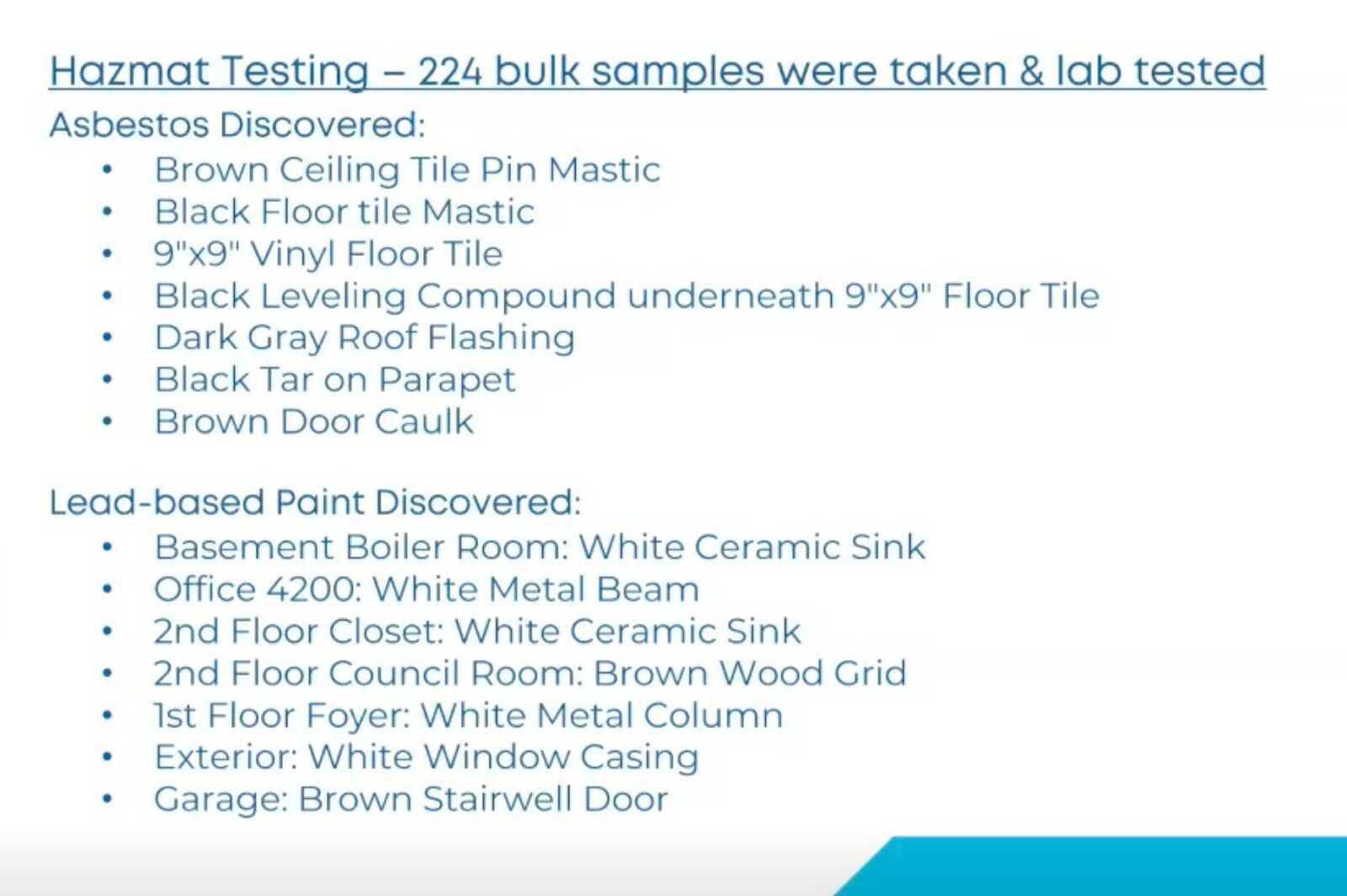 City Hall renovations findings (via City of Alexandria) | ALXnow